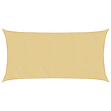 Vidaxx Sonnensegel 3,5x2 m 100 % Polyester Oxford sandfarben