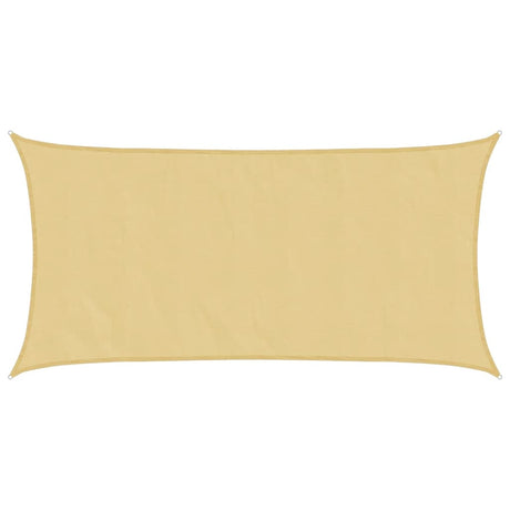 Vidaxl Sonnensegel 4x2 m 100 % Polyester Oxford sandfarben