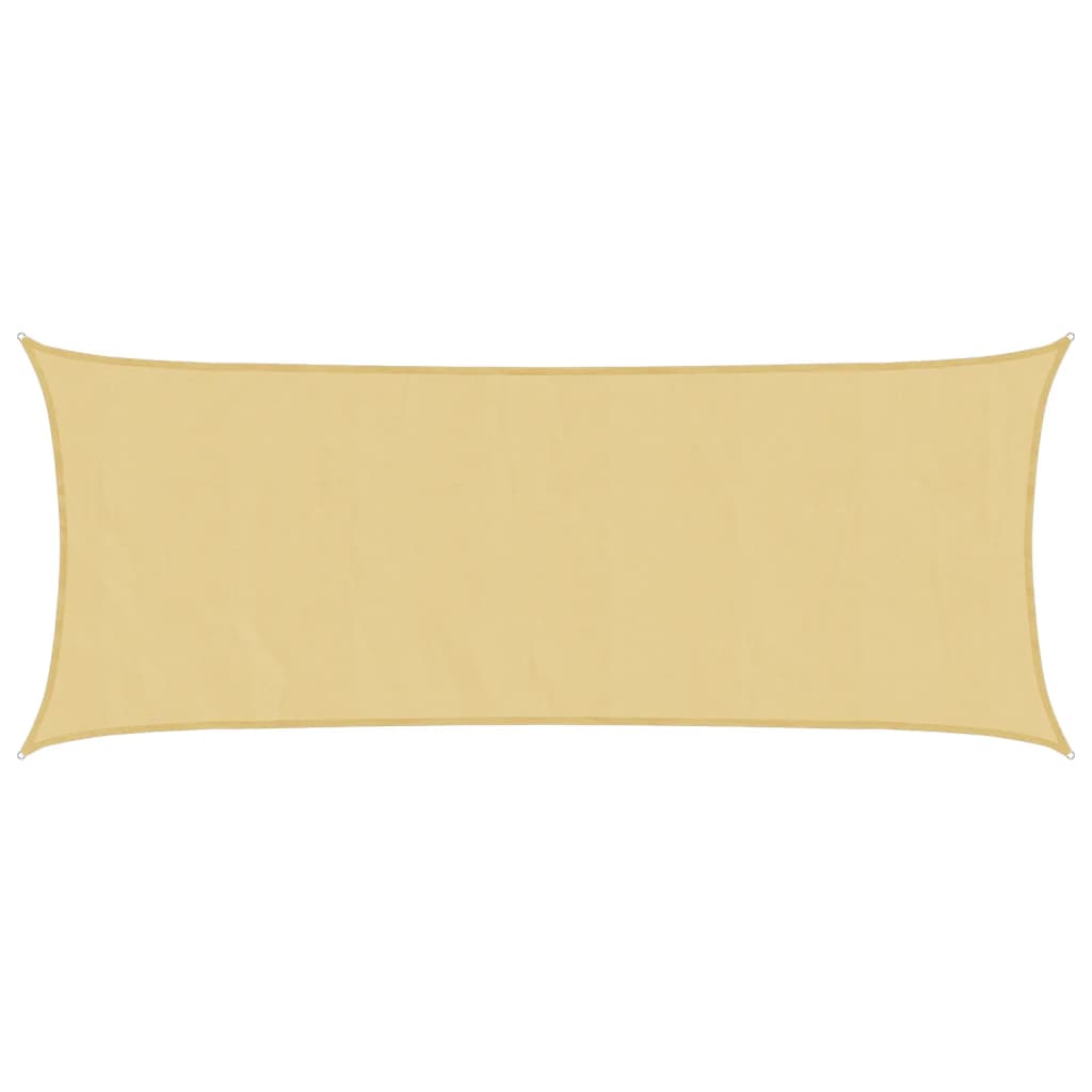 Vidaxx Sonnensegel 4,5x2 m 100 % Polyester Oxford sandfarben