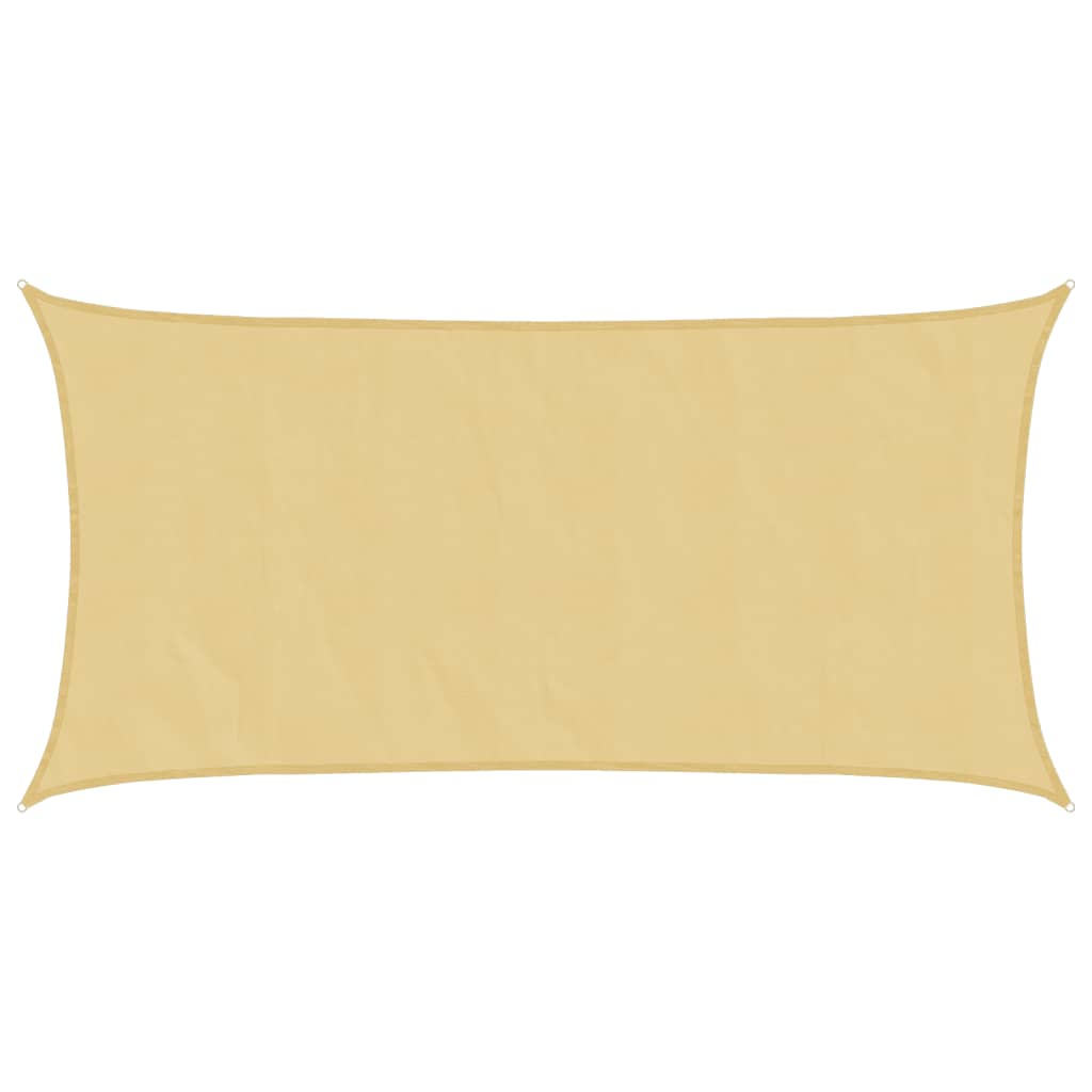 Vidaxx Sonnensegel 4,5x2,5 m 100 % Polyester Oxford sandfarben