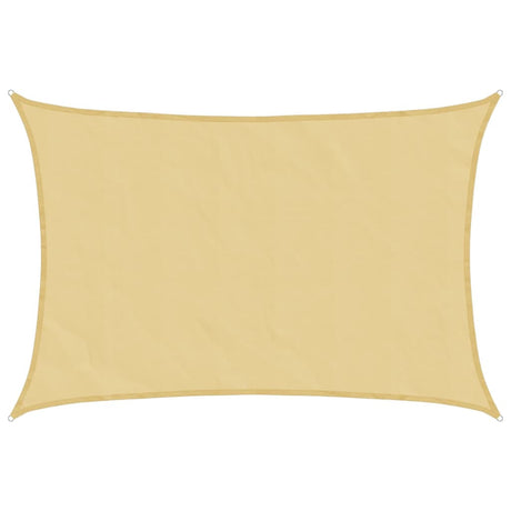 Vidaxx Sonnensegel 4,5x3 m 100 % Polyester Oxford sandfarben