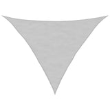Vidaxx Sonnensegel 2,5x2,5x3,5 m 100 % Polyester Oxford hellgrau