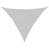 Vidaxx Sonnensegel 3,5x3,5x4,9 m 100 % Polyester Oxford hellgrau