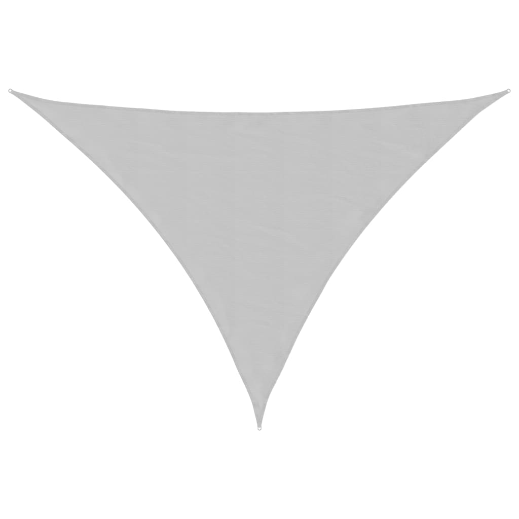 Vidaxx Sonnensegel 4x4x5,8 m 100 % Polyester Oxford hellgrau