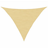 Vidaxx Sonnensegel 3,5x3,5x4,9 m 100 % Polyester Oxford sandfarben