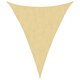 Vidaxx Sonnensegel 4x5x5 m 100 % Polyester Oxford sandfarben