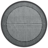 Vidaxx Outdoor-Teppich Arakil ø120 cm PP grau