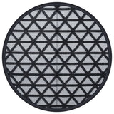 Vidaxx Outdoor-Teppich Arakil ø120 cm Polypropylen schwarz