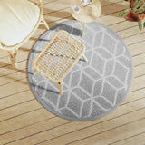 Vidaxx Outdoor-Teppich Arakil ø120 cm Polypropylen grau