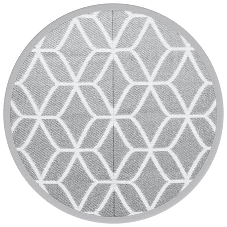 Vidaxx Outdoor-Teppich Arakil ø160 cm Polypropylen grau