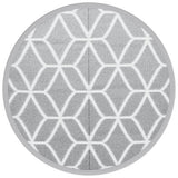 Vidaxx Outdoor-Teppich Arakil ø160 cm Polypropylen grau