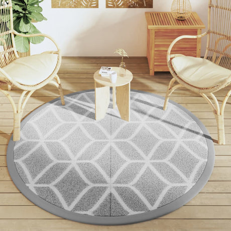 Vidaxx Outdoor-Teppich Arakil ø160 cm Polypropylen grau