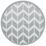 Vidaxx Outdoor-Teppich Arakil ø160 cm Polypropylen grau
