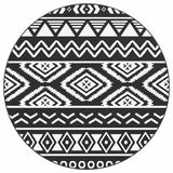 Vidaxx Outdoor-Teppich Arakil ø 200 cm Polypropylen schwarz