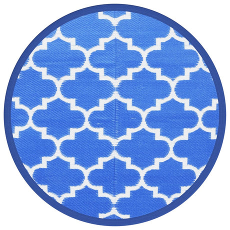 Vidaxx Outdoor-Teppich Arakil ø160 cm Polypropylen blau