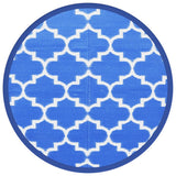 Vidaxx Outdoor-Teppich Arakil ø160 cm Polypropylen blau