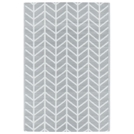 Vidaxx Outdoor-Teppich Arakil 120x180 cm PP grau