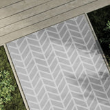 Vidaxx Outdoor-Teppich Arakil 120x180 cm PP grau