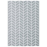 Vidaxx Outdoor-Teppich Arakil 160x230 cm PP grau