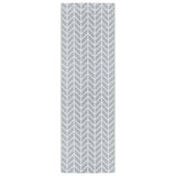 Vidaxx Outdoor-Teppich Arakil 80x250 cm PP grau