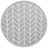 Vidaxx Outdoor-Teppich Arakil ø160 cm Polypropylen grau