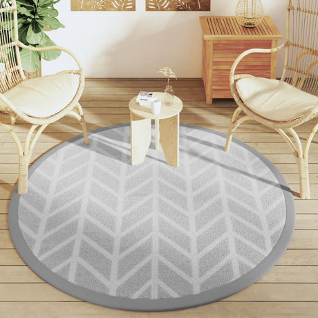 Vidaxx Outdoor-Teppich Arakil ø160 cm Polypropylen grau