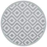 Vidaxx Outdoor-Teppich Arakil ø120 cm Polypropylen grau