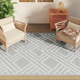 Vidaxx Outdoor-Teppich Arakil 160x230 cm PP grau