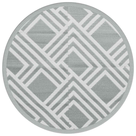 Vidaxx Outdoor-Teppich Arakil ø120 cm Polypropylen grau
