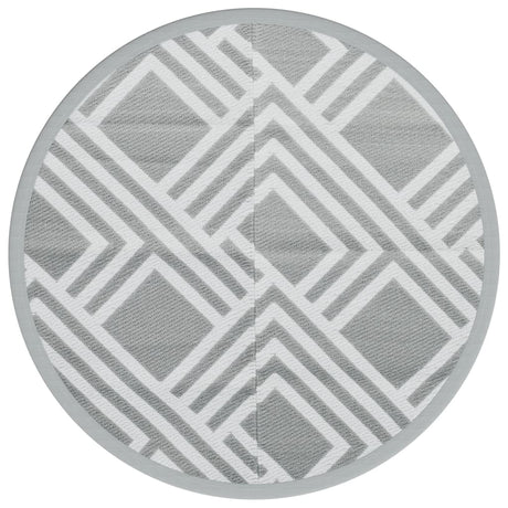 Vidaxx Outdoor-Teppich Arakil ø160 cm Polypropylen grau