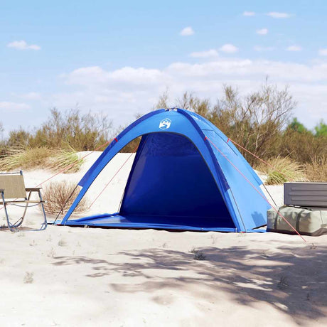 VidaXL Strandzelt wasserdicht azurblau