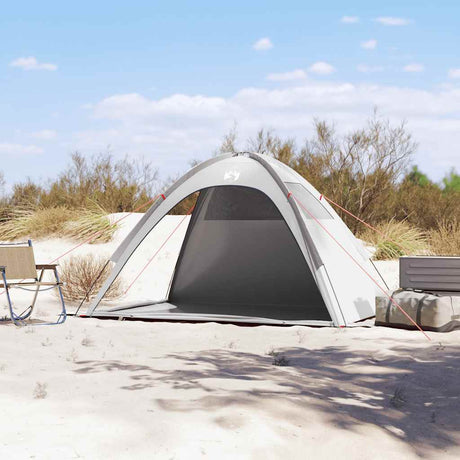 VidaXL Strandzelt wasserdicht grau