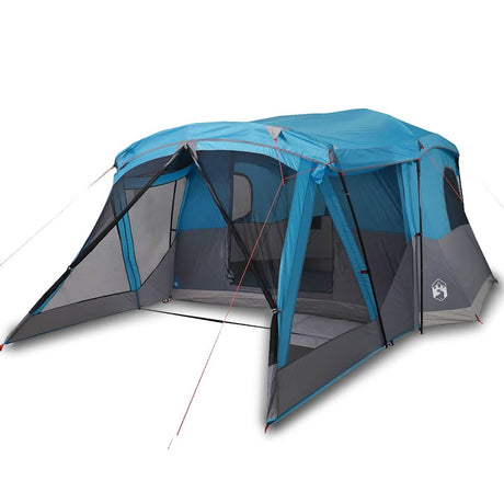 VidaXL Zelt mit Markise 4-Personen wasserdicht blau