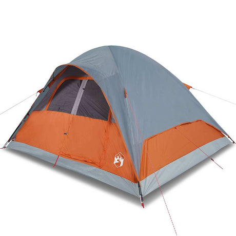 VidaXL Kuppelzelt 6-Personen wasserdicht orange