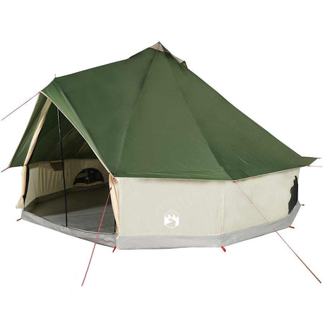 Vidaxl Tipi-Zelt 10-Personen wasserdicht grün