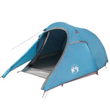 VidaXL Tunnelzelt 3-Personen wasserdicht blau