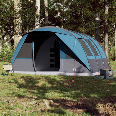 VidaXL Tunnelzelt 7-Personen wasserdicht blau