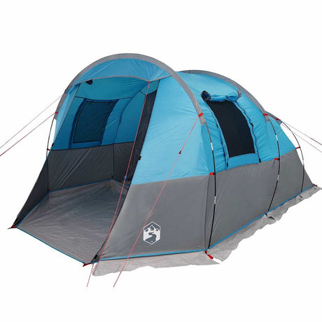 VidaXL Tunnelzelt 4-Personen wasserdicht blau