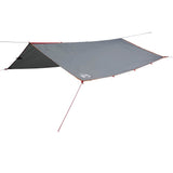Vidaxx Camping-Markise wasserdicht 300x294 cm grau und orange