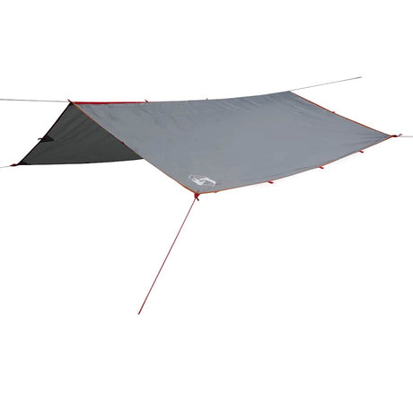 Vidaxx Camping-Markise wasserdicht 300x294 cm grau und orange