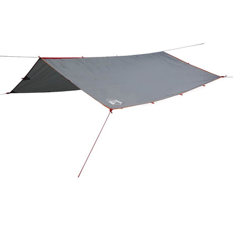 Vidaxx Camping-Markise wasserdicht 360x294 cm grau und orange