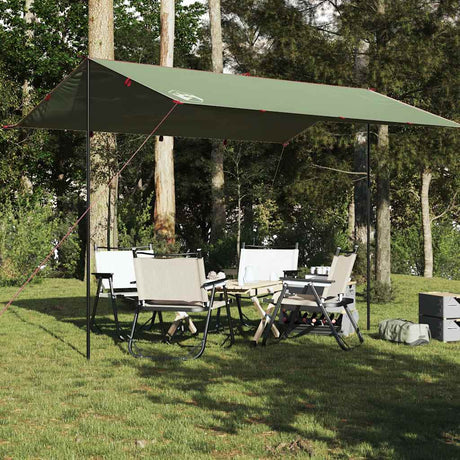 Vidaxx Camping-Markise wasserdicht 400x294 cm grün