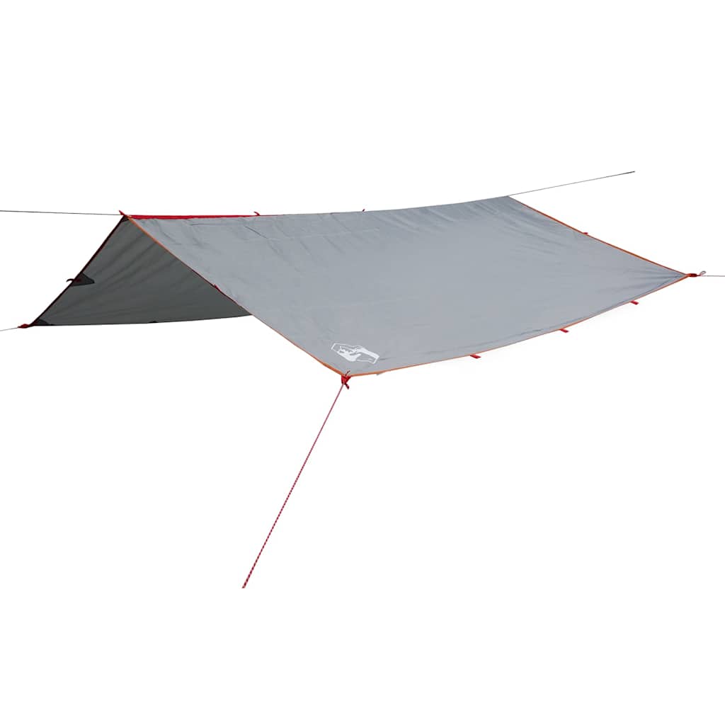 Vidaxx Camping-Markise wasserdicht 500x294 cm grau und orange