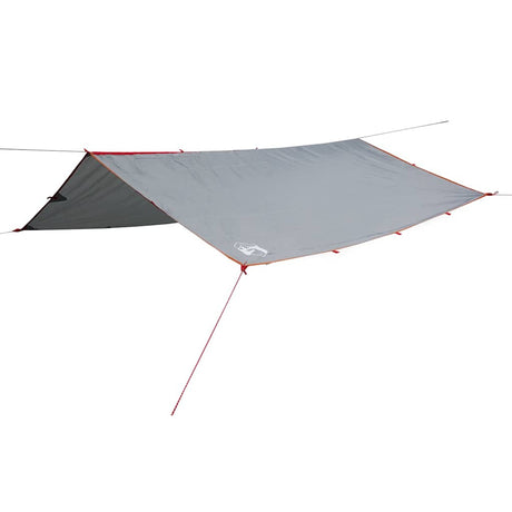 Vidaxx Camping-Markise wasserdicht 500x294 cm grau und orange