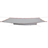 Vidaxx Camping-Markise wasserdicht 500x294 cm grau und orange