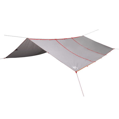 Vidaxx Camping-Markise wasserdicht 420x440 cm grau und orange