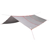 Vidaxx Camping-Markise wasserdicht 420x440 cm grau und orange