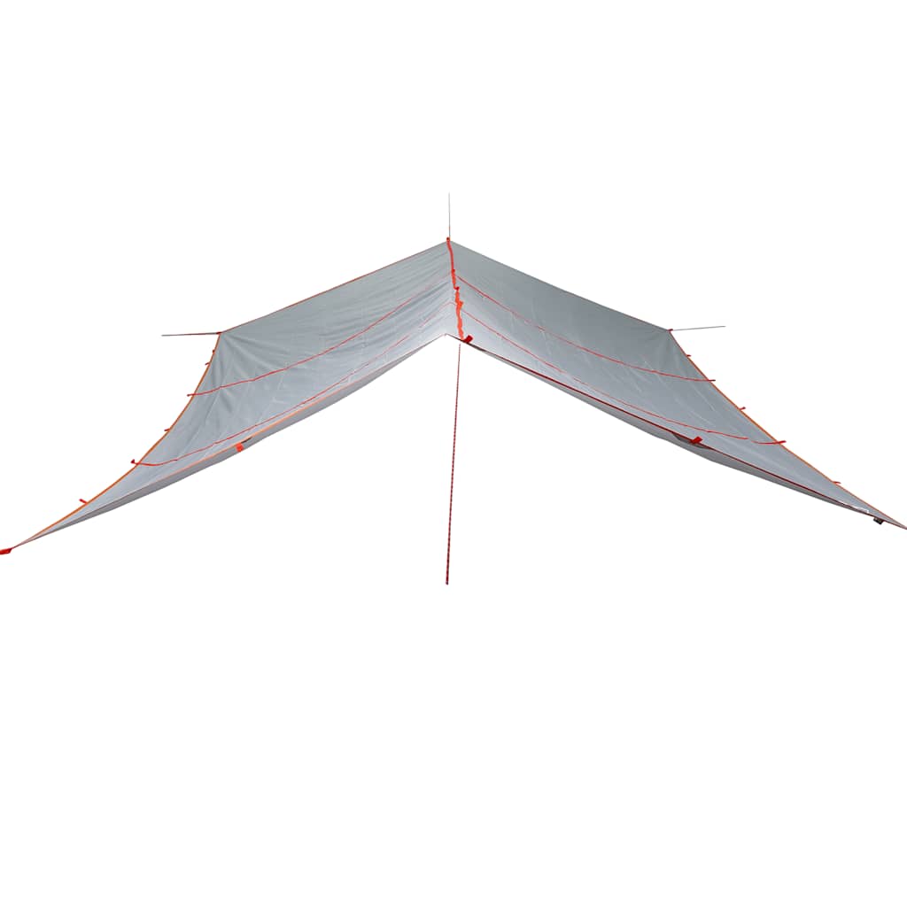 Vidaxx Camping-Markise wasserdicht 420x440 cm grau und orange