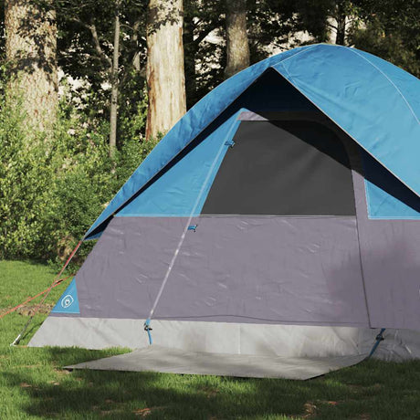 VidaXL Kuppelzelt 2-Personen wasserdicht blau