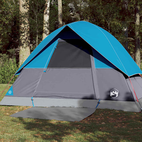 VidaXL Kuppelzelt 3-Personen wasserdicht blau